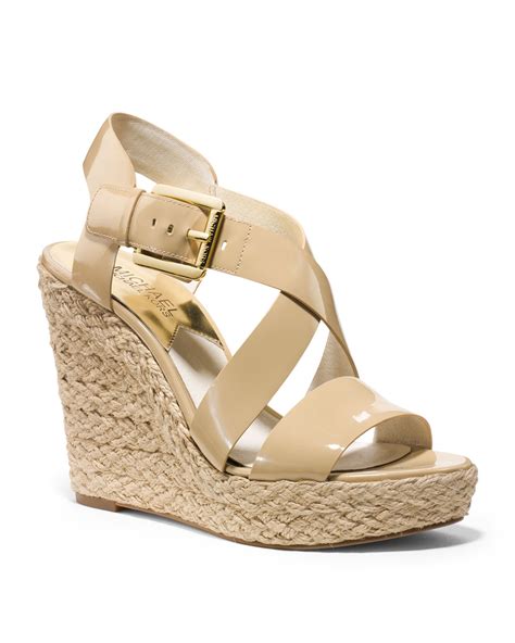 michael kors giovanna wedge sandal|michael kors platform wedge sandals.